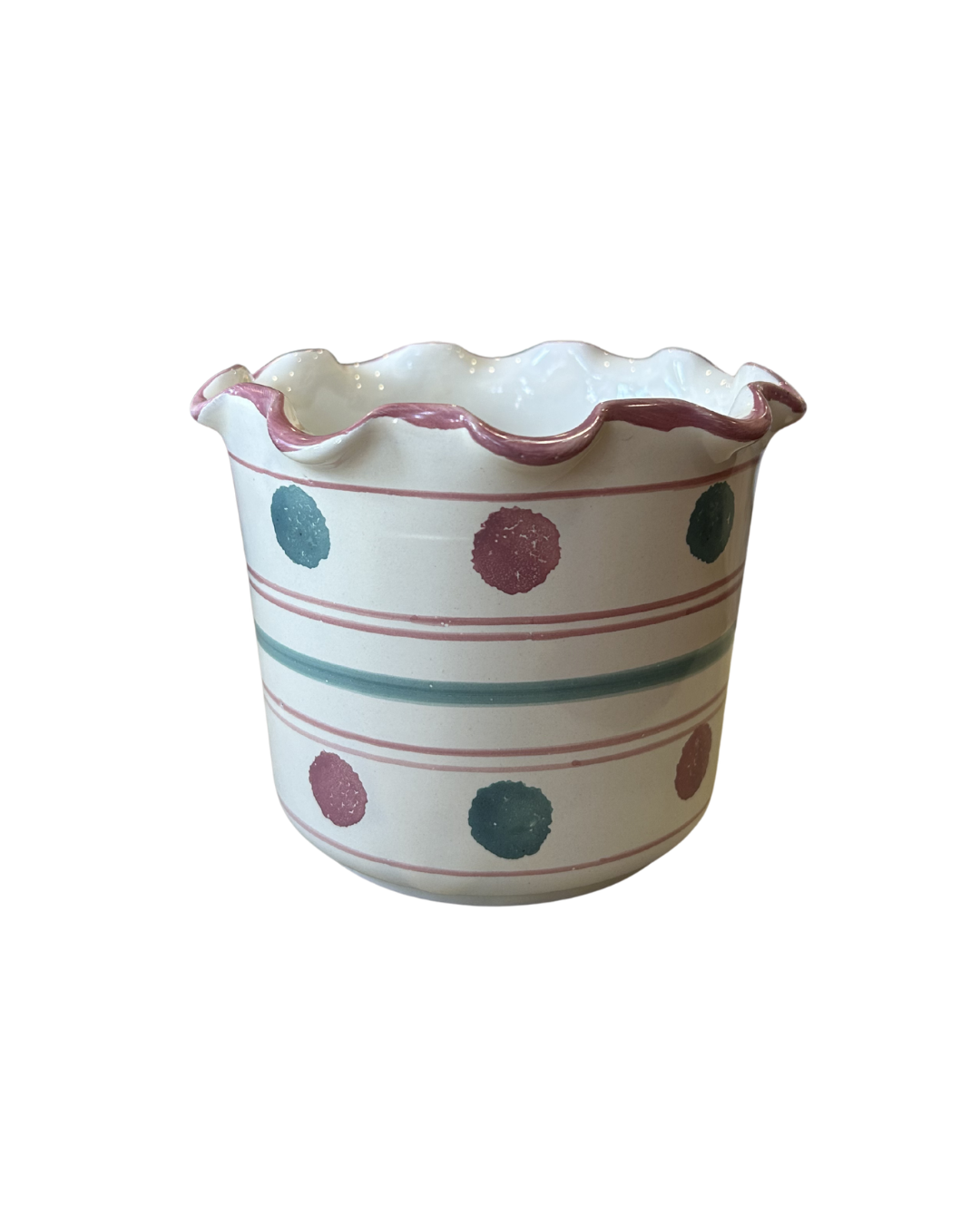 Puglian Ceramic Wavy Vase
