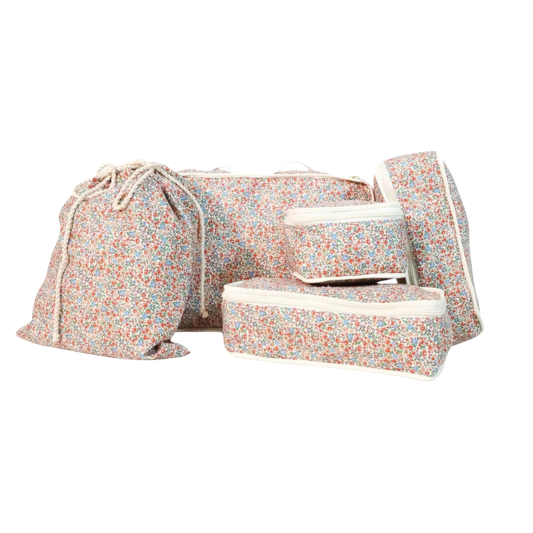 Floral Packing Cube Set