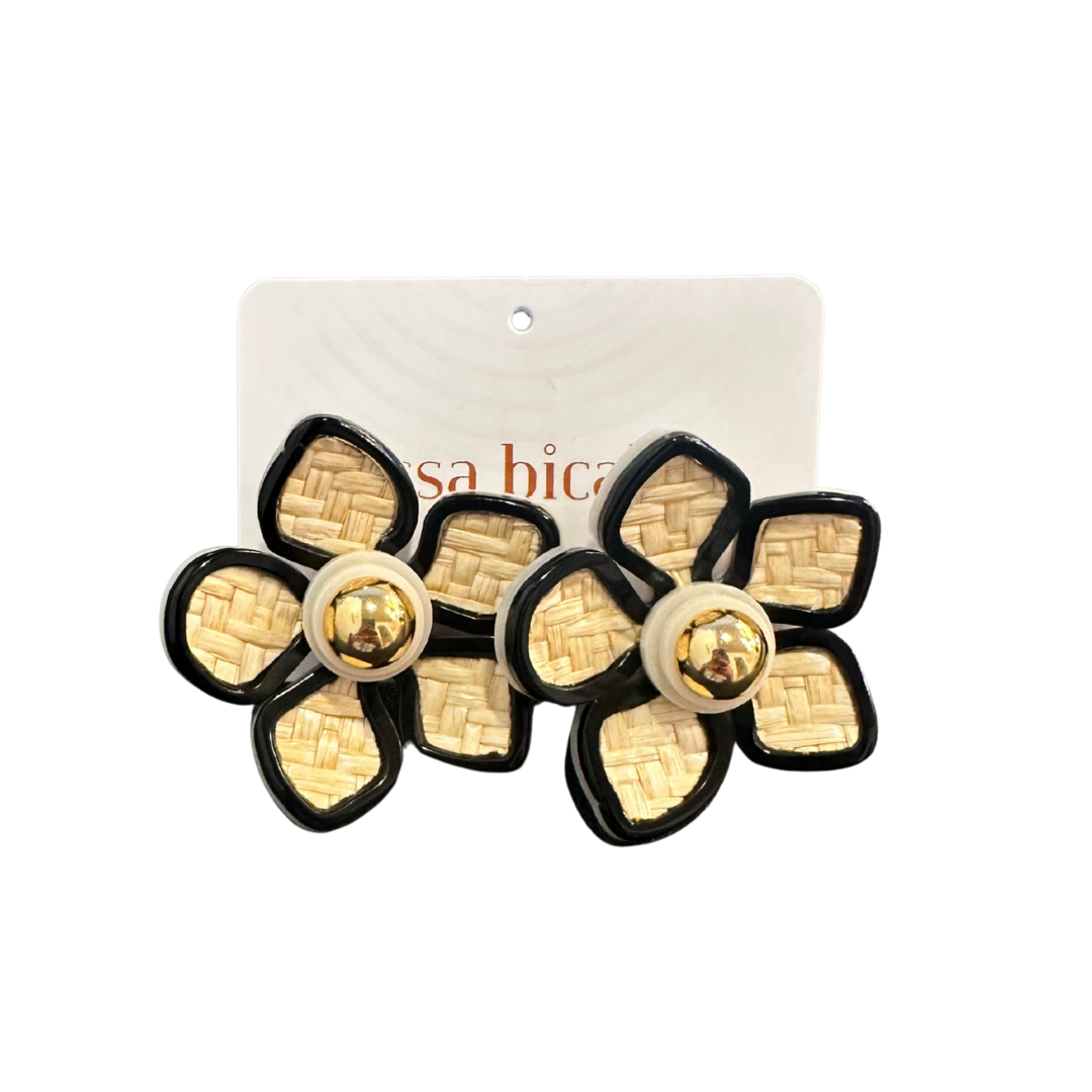 Cream/Marble Aroeira Earrings