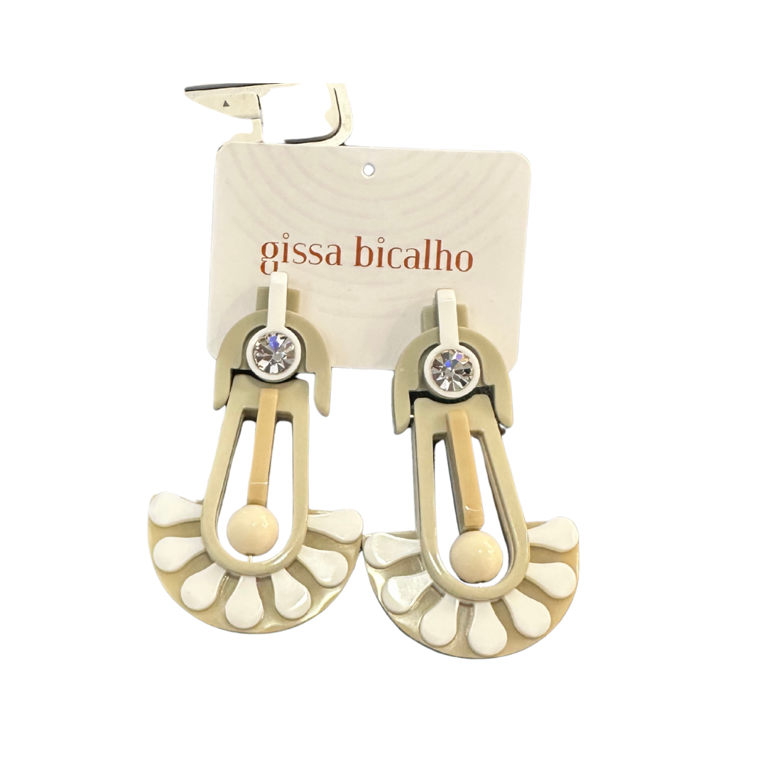 Dandelion Clay Earring
