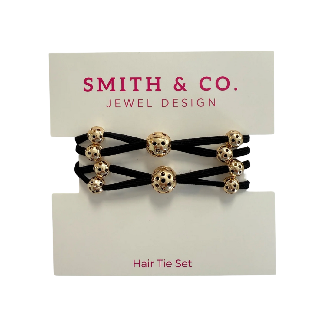 Baller Band Hair Tie Set {Black}