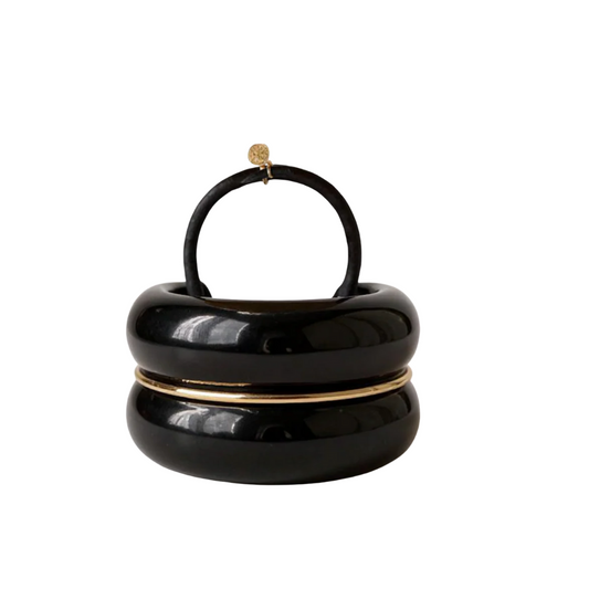 Double Hair Cuff {Black}