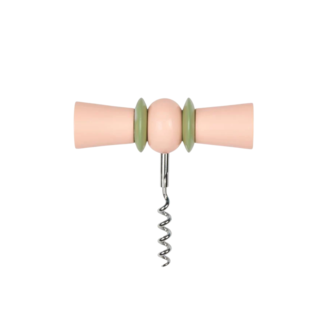 Corkscrew {Green & Pink}