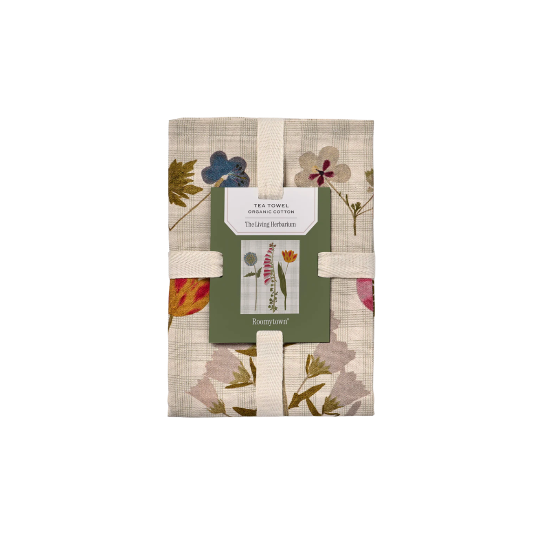 Herb Organic Cotton Tea Towel