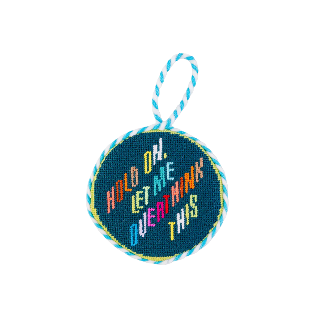 Needlepoint Ornament {Overthink}