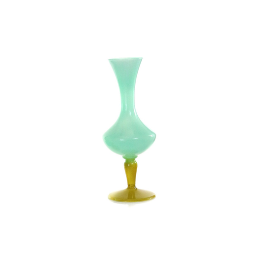 Aqua + Moss Bus Vase {Hourglass}