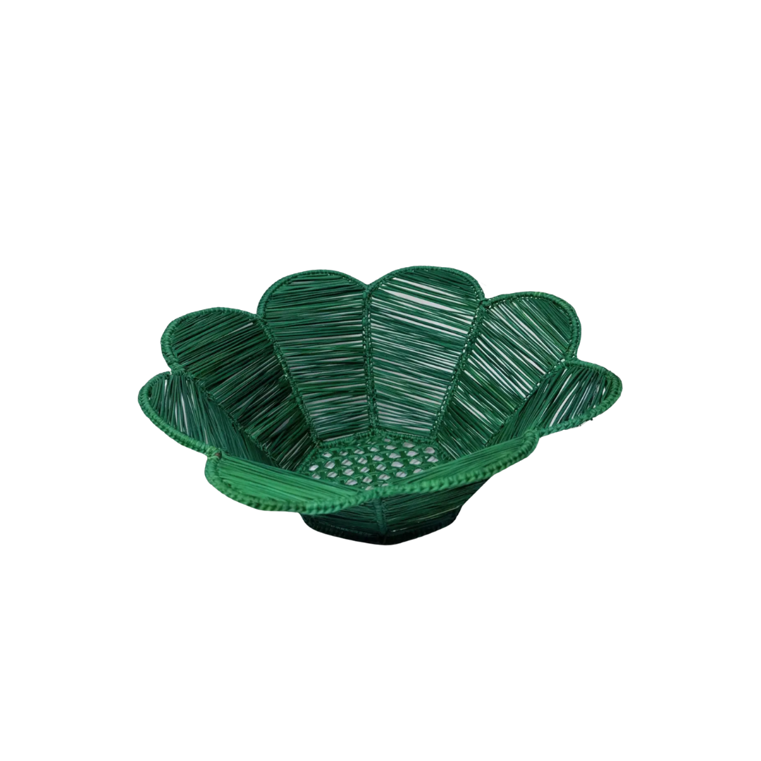 Christmas Flower Bread Basket