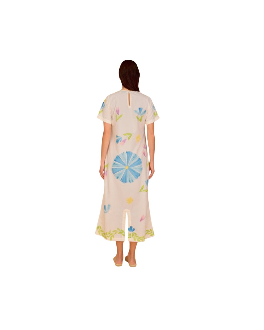 Flora Painted Gwenyth Dress