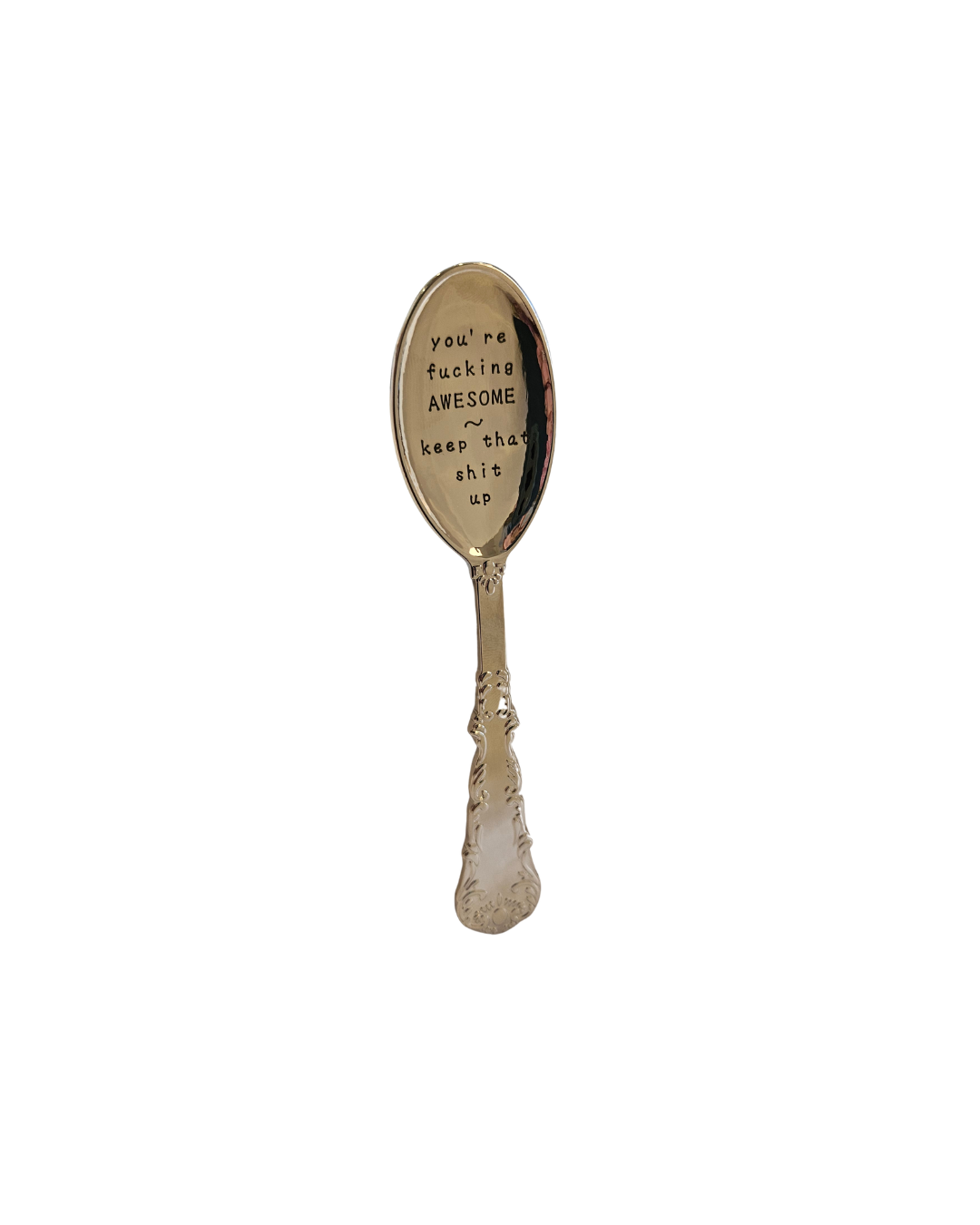 You're...Awesome Engraved Spoon