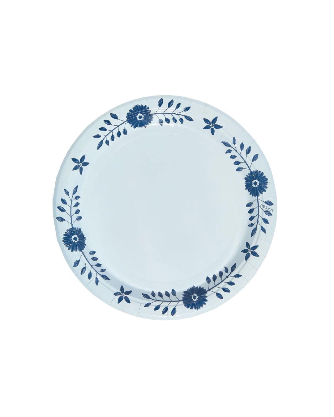 Sky and Navy Daisy Josephine Dinner Plates
