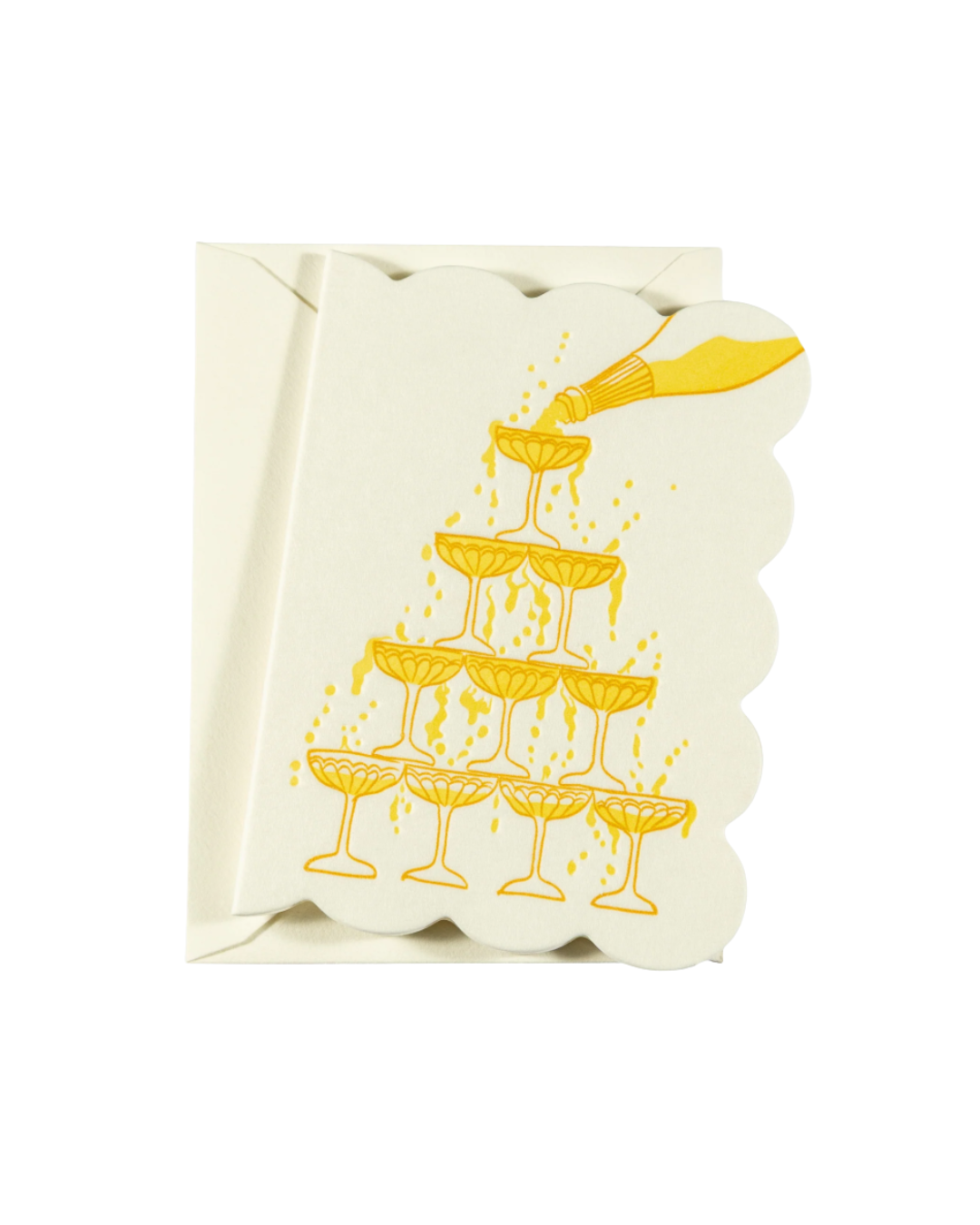 Champs Tower Mini Greeting Card