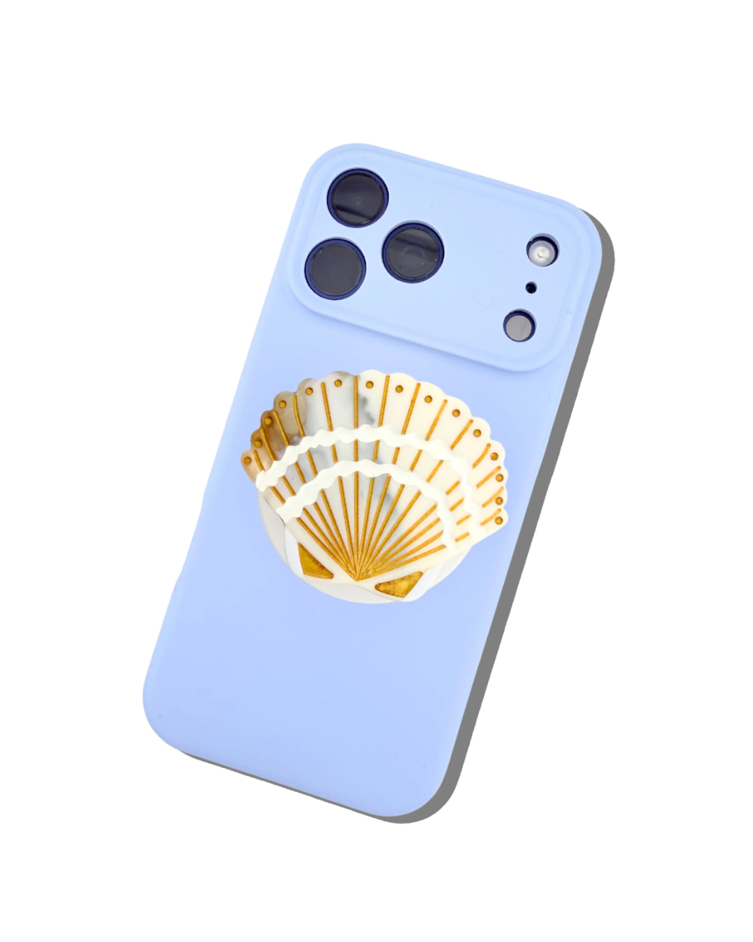 Handpainted Seashell GripCharm