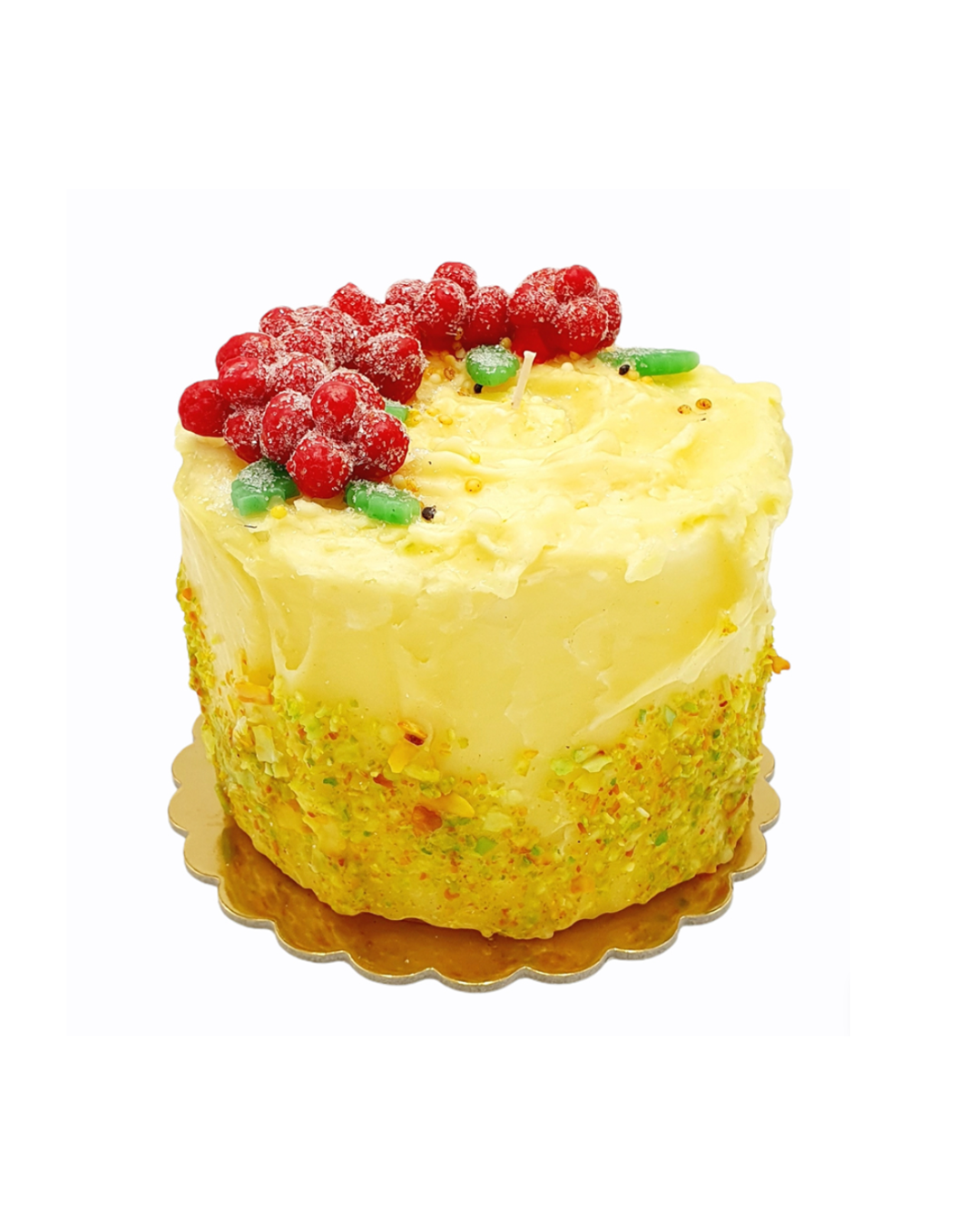 Cream Cake Candle