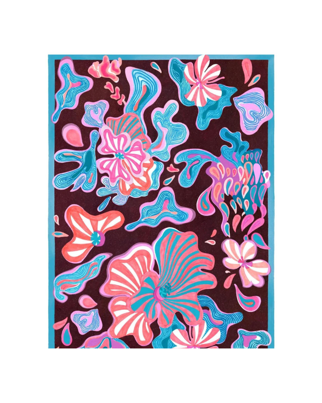 Caleido Rosa Kitchen Towel