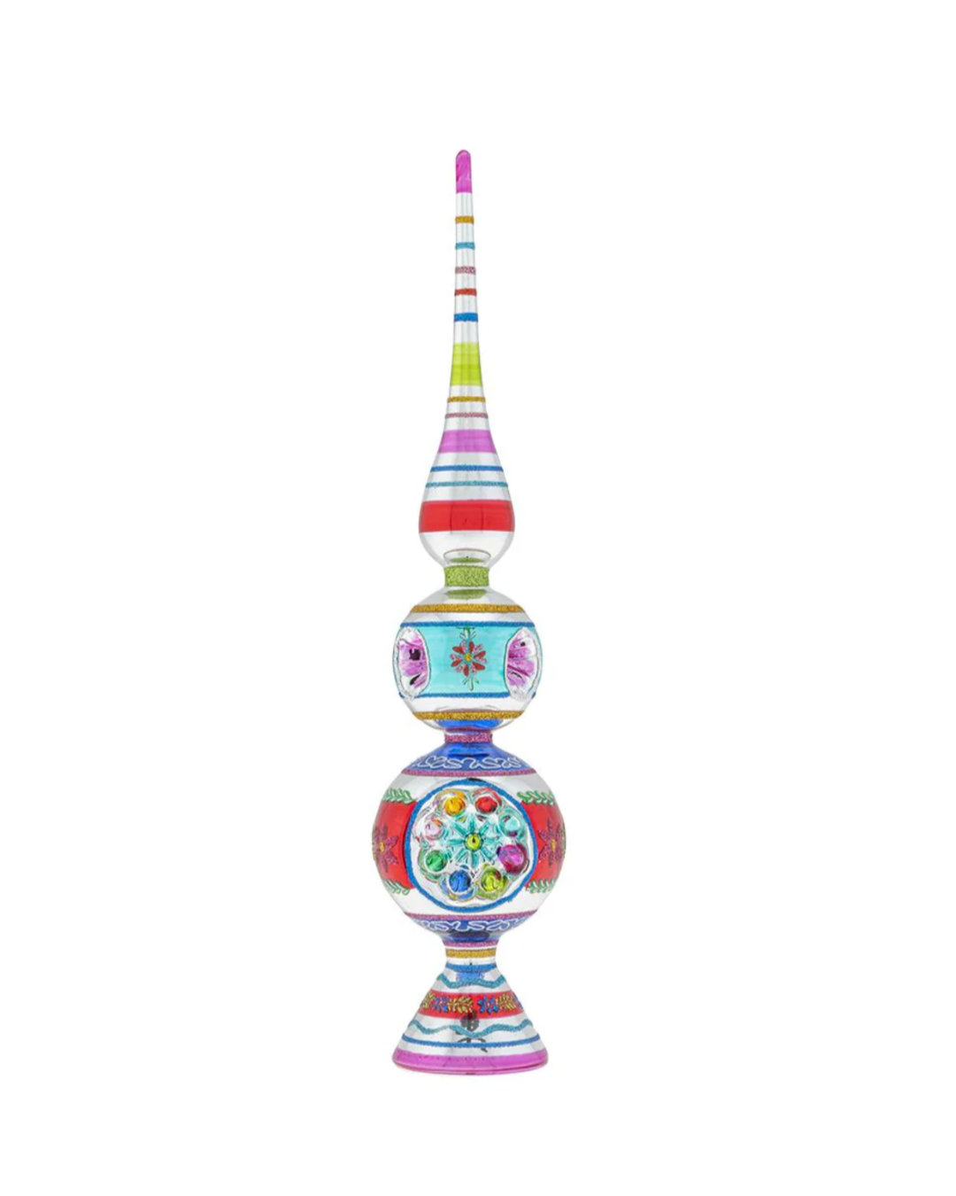 Christmas Confetti Finial