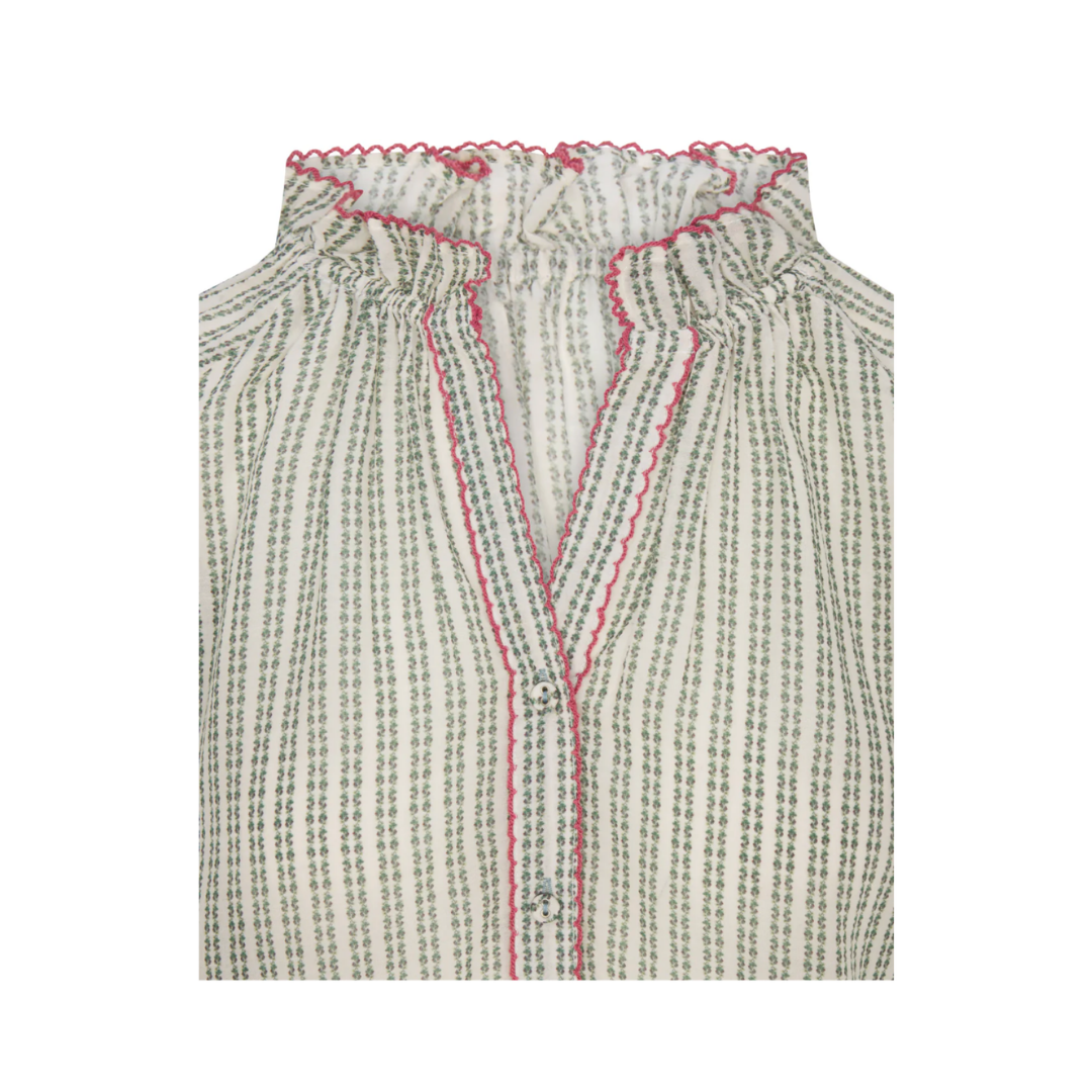 Harper Top in Floral Stripe