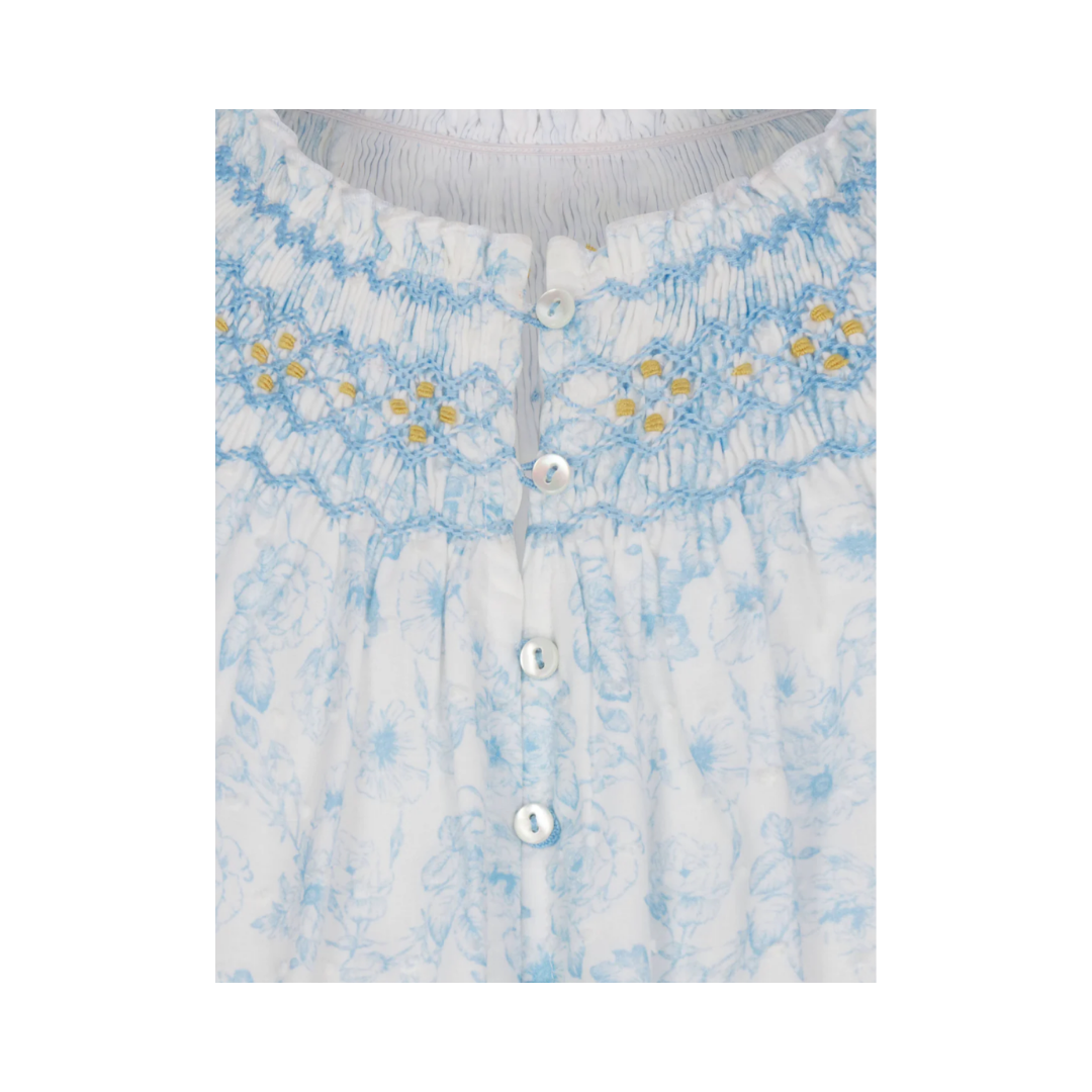 Willow Top in Petal Swiss Dot