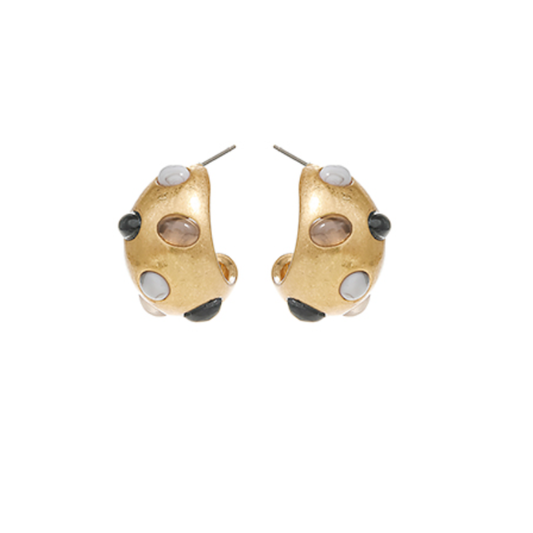 Paved Stone Vintage Hoops