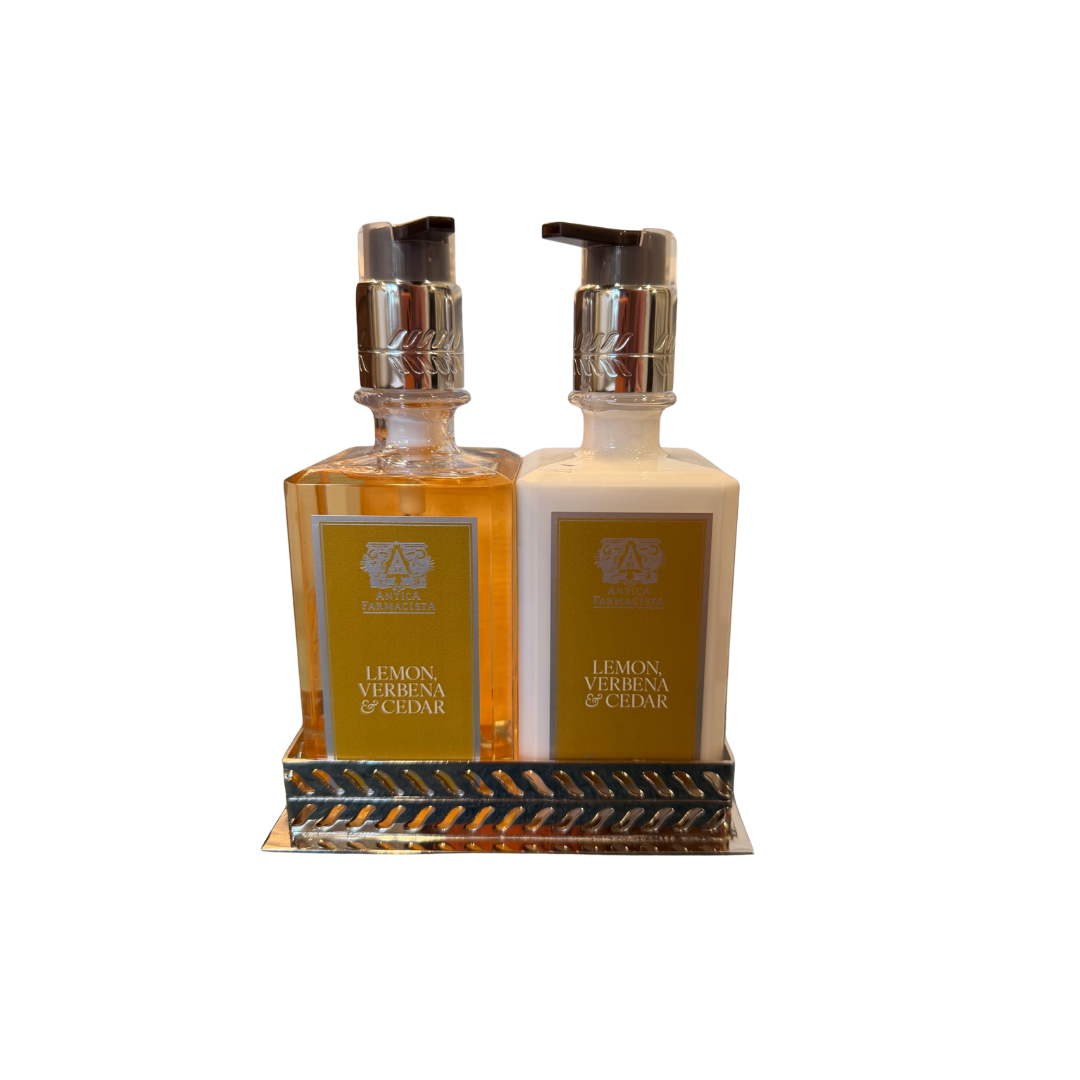Silver Tray Hand & Body Set