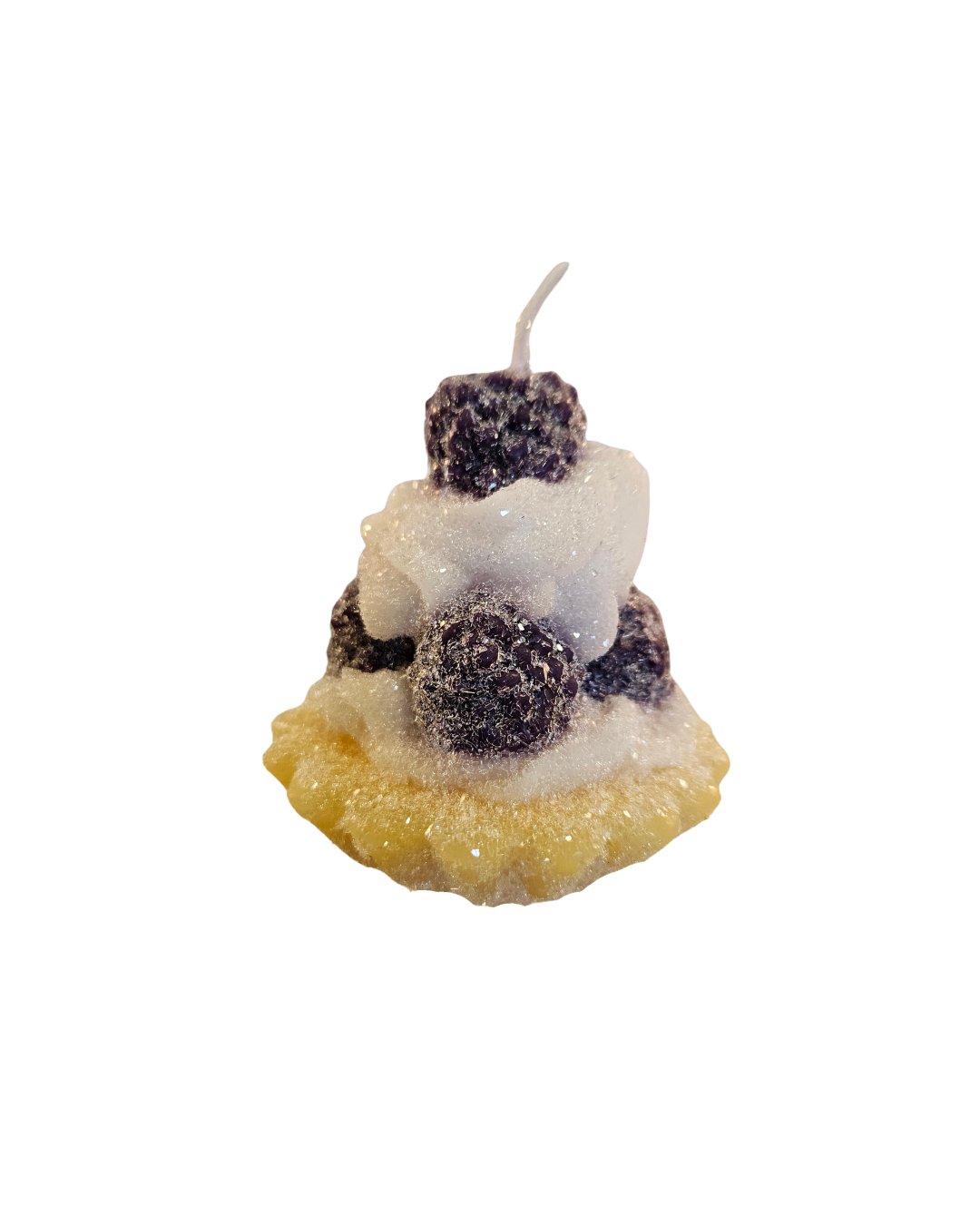 Tart-shaped Candle