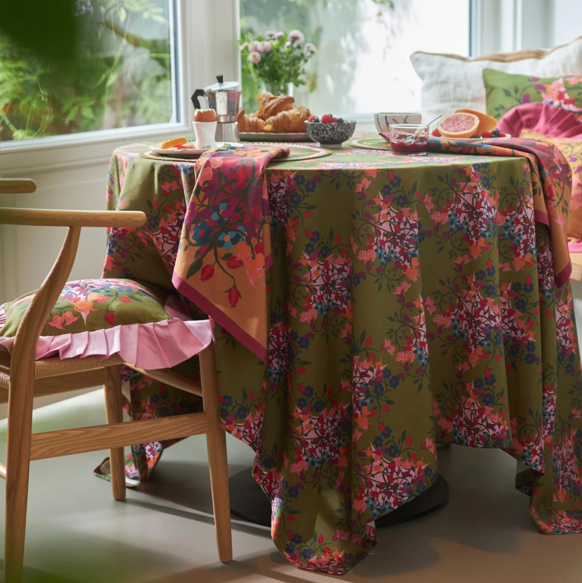 Tablecloth {Blumen Green}