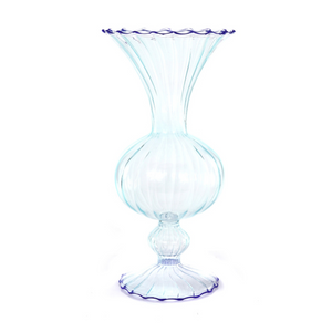 Large Ruffled Fragment Vase {Purple/Blue}