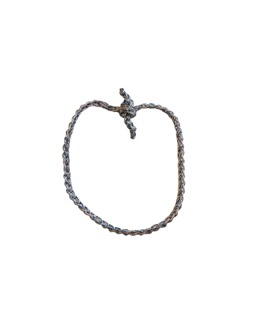 Adjustable Braided Tie Bracelet