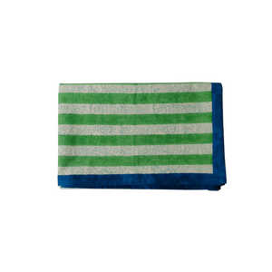 Maya Hand Block-Printed Cotton Table Cloth {Mint Green}