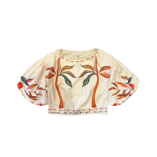 Engineered Puff Sleeve Top