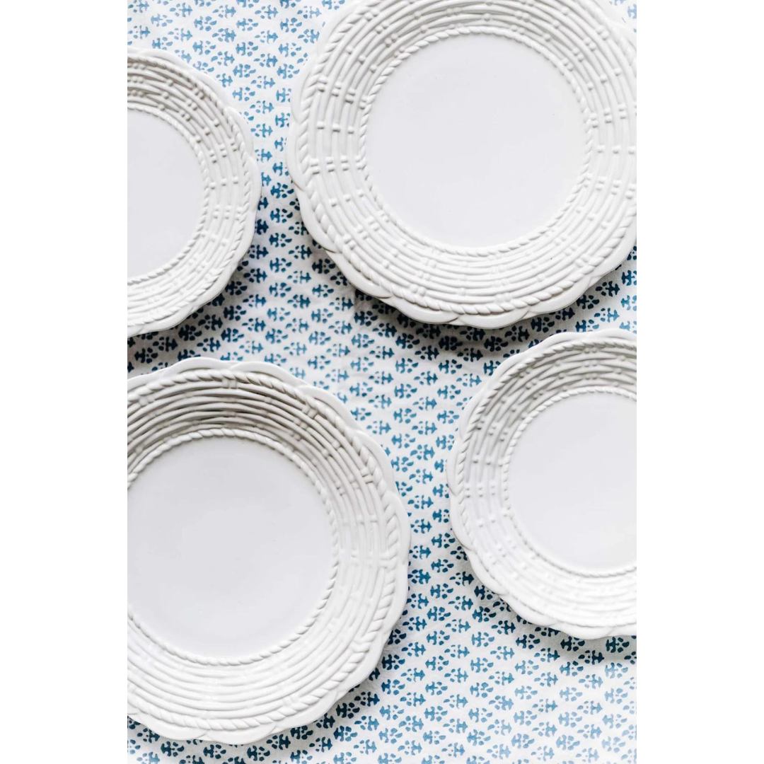 Basket Jubilee Salad Plate {Set of 4}