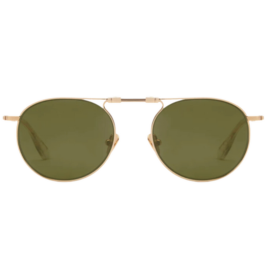 Krewe Rampart Fold {18k + Crystal Polarized}