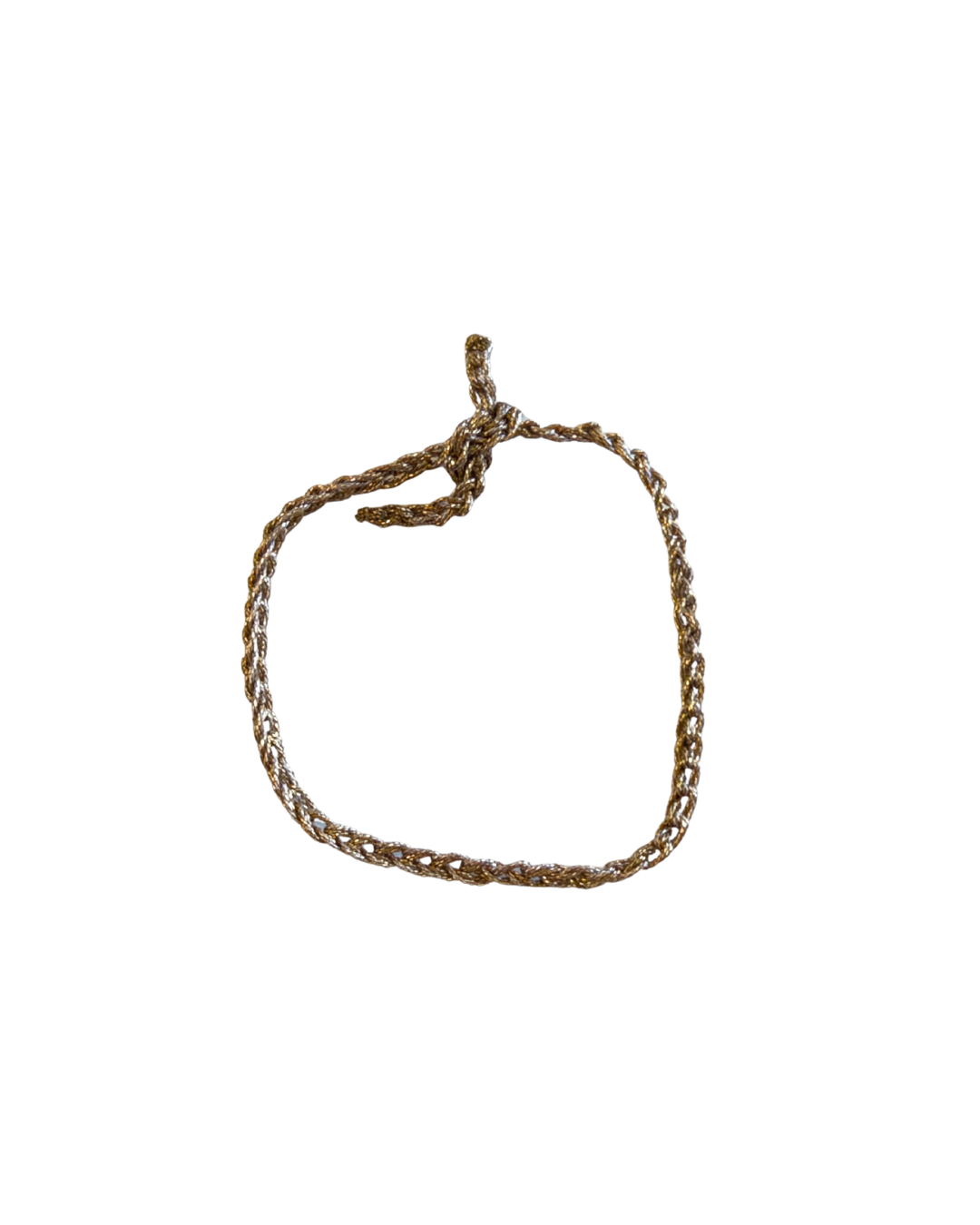 Adjustable Braided Tie Bracelet
