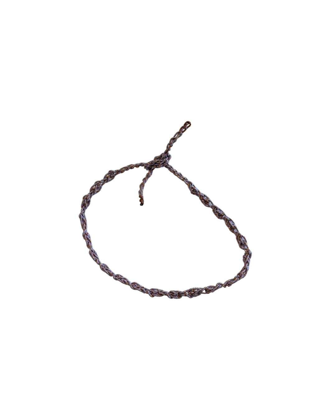 Adjustable Braided Tie Bracelet