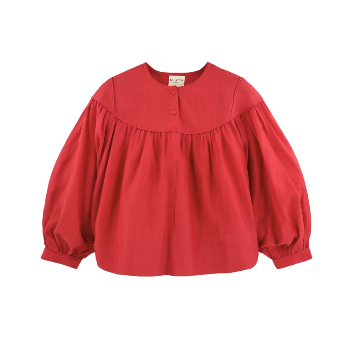 Olso Blouse {Red}