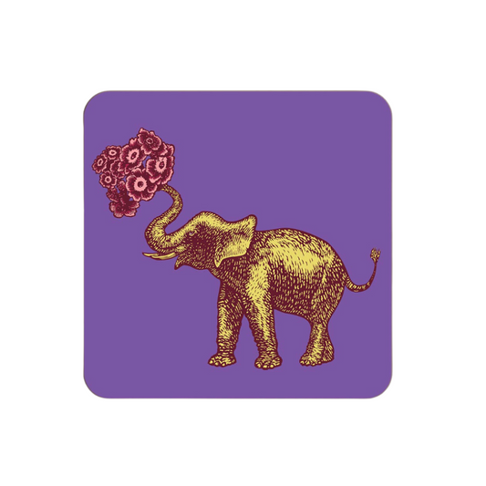 Elephant Coasters {Set of 4}