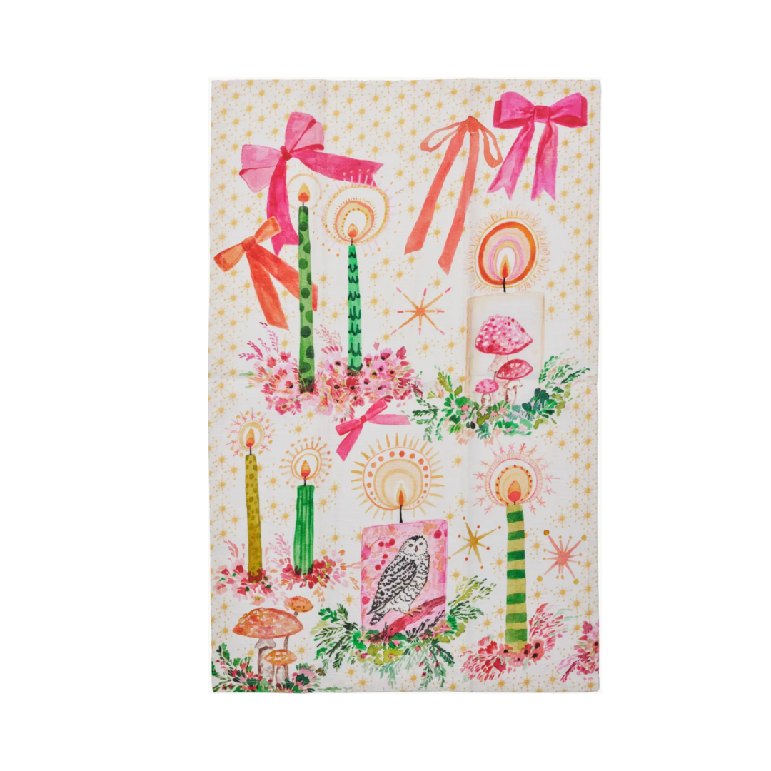 Holiday Tea Towel {Season of Light}