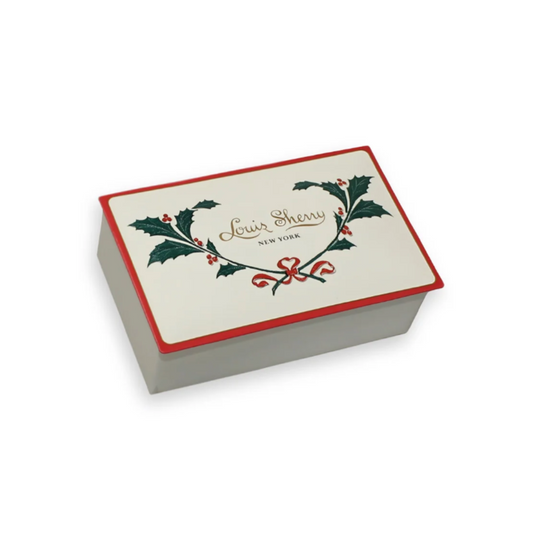 2 Piece Chocolate Tin {Holly}