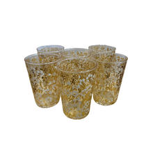 Load image into Gallery viewer, Clear Eden Flower Tea Glasses {Set of 6}