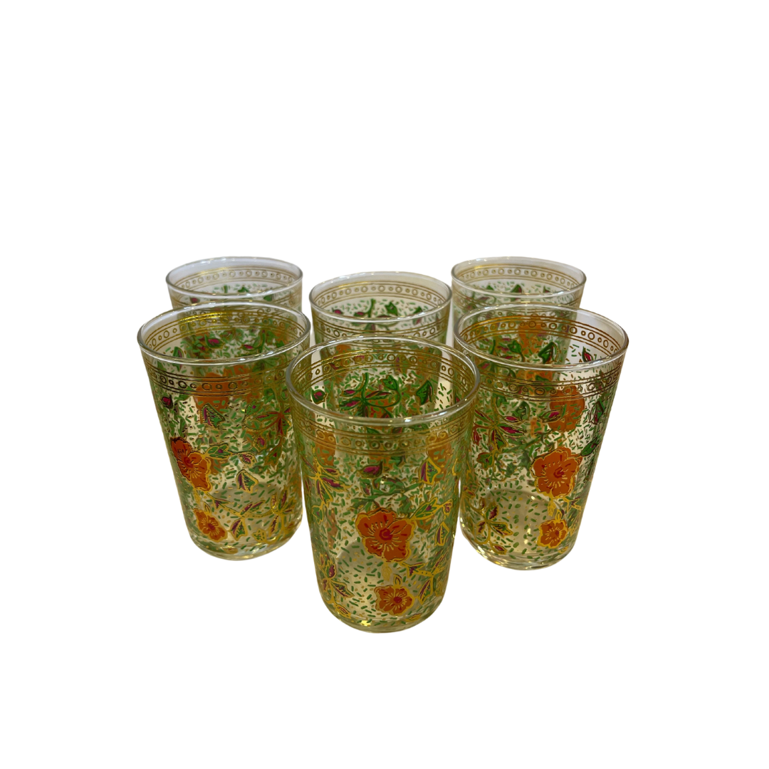Garden Tea Glasses {Set of 6}