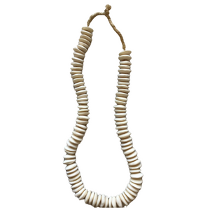 Ivory Stone Vintage African Beads