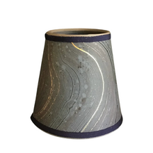 Load image into Gallery viewer, Sapphire Marbleized Lampshade