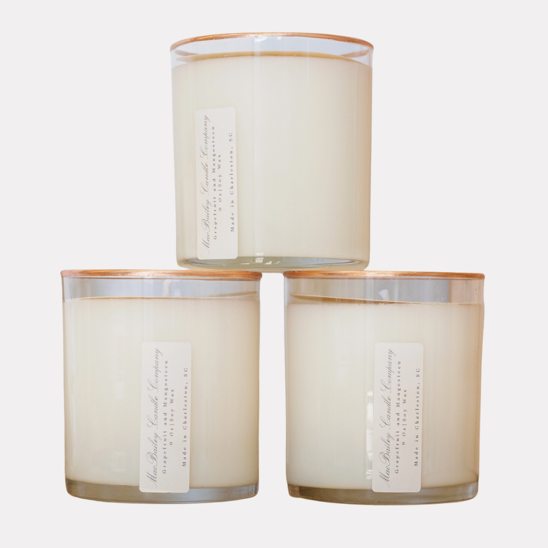 Grapefruit and Mint Candle