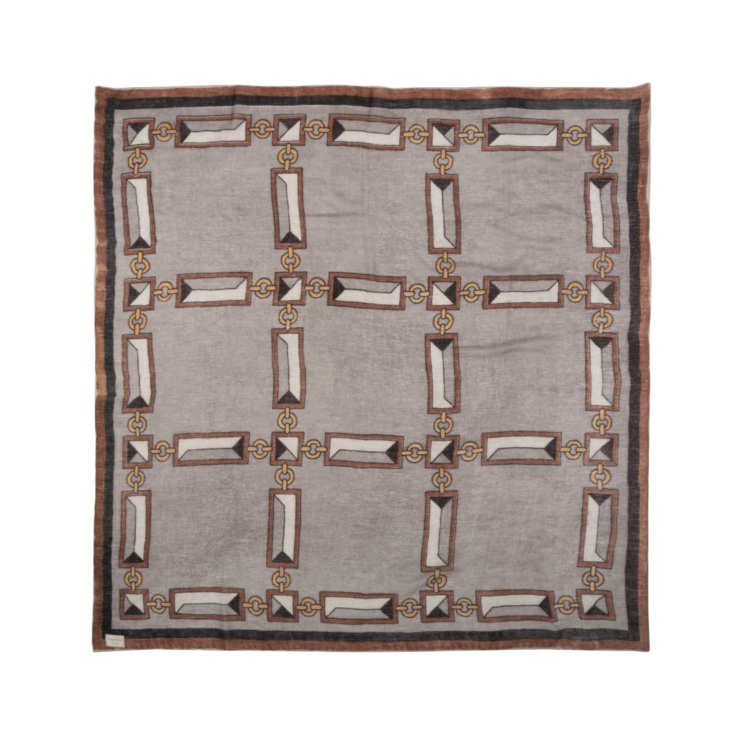 Bricks & Chains Scarf {Gray}