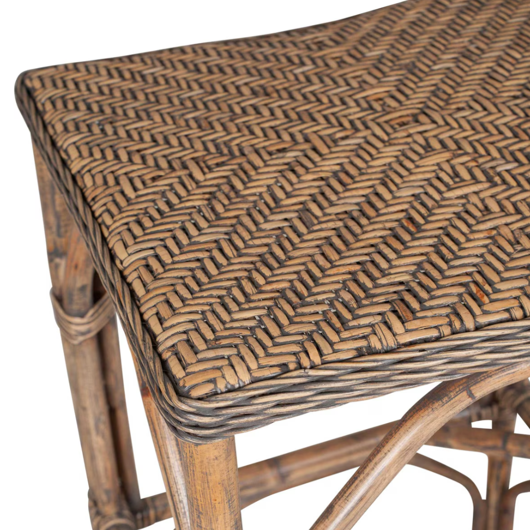 Lula Rattan Barstool {Grey Bistro}