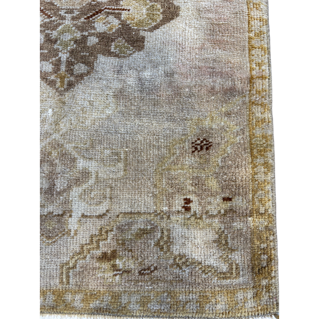 Vintage Rug {Muted Mustard}