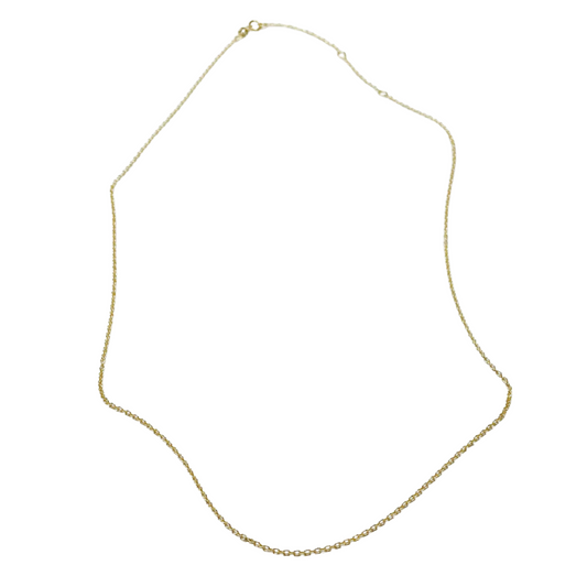 14 Kt Gold Micro Rolo Chain