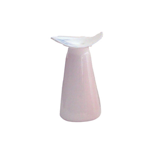 Ruffle Bud Vase {White}