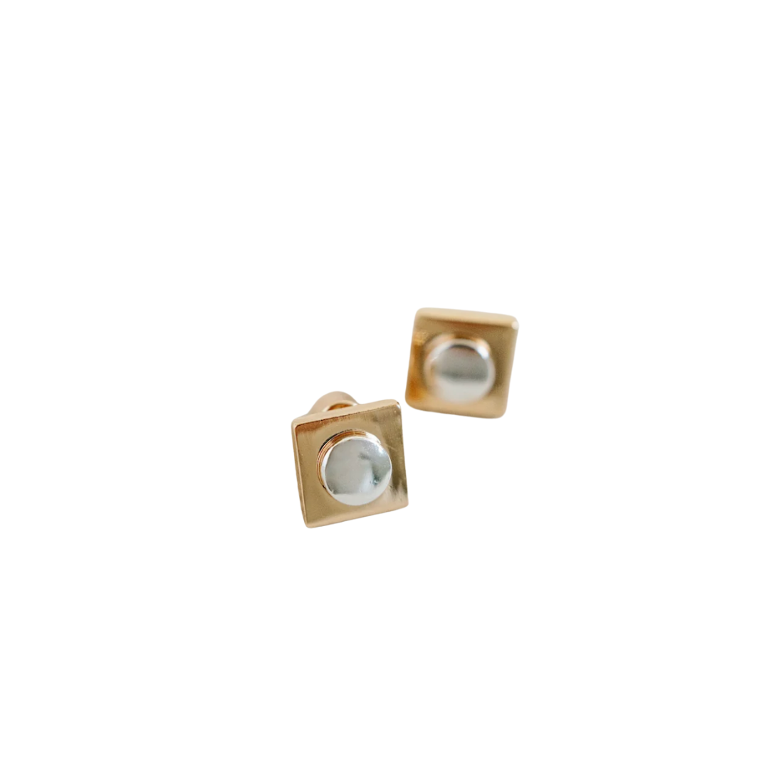 Geometric Stud Earrings
