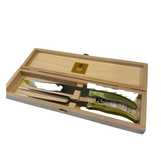 Berlingot Carving Set {Olive Green}