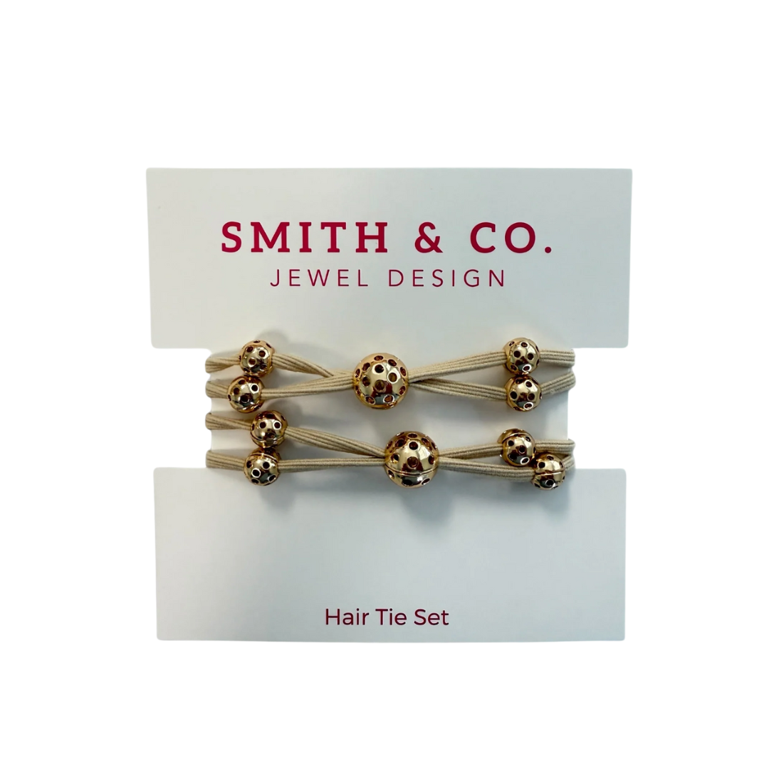 Baller Band Hair Tie Set {Cream}